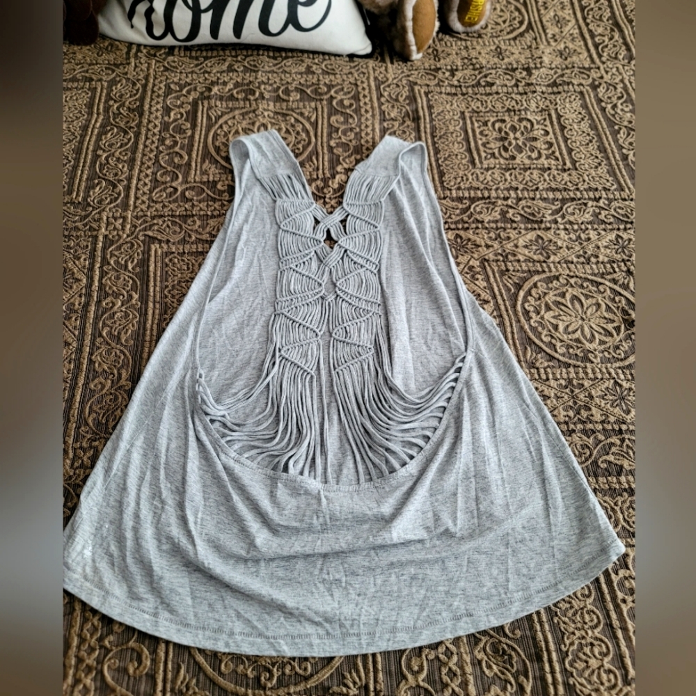 FP Movement Heather Greh Top | Size Small | NWOT
